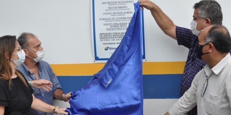 Itaporanga: retoma aulas presenciais com reestruturação física de unidade escolar