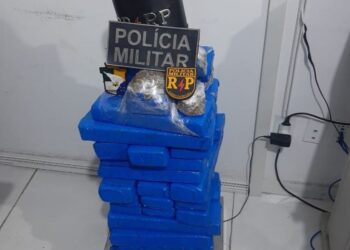 Polícia Militar apreende 43 kg de maconha no Japãozinho