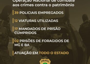 Operação Voleur: Polícia Civil de SE participa de ação de repressão a crimes contra o patrimônio