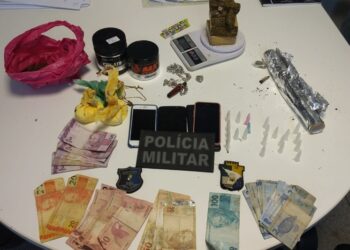 PM e PC apreendem mais de 1kg de drogas em Itabaiana