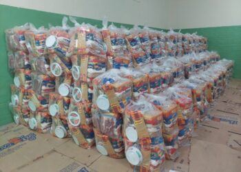 Mais de 2 mil cestas básicas são distribuídas em Rosário Catete