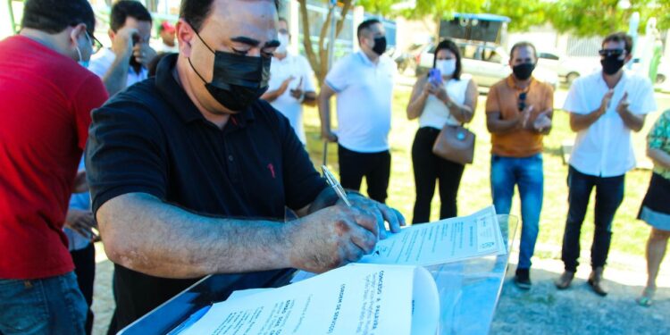Acelera Simão Dias: Ordem de Serviço para obras de pavimentações é assinada nesta sexta-feira