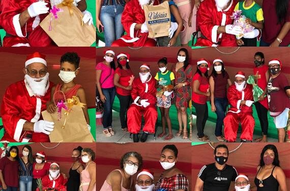 Prefeitura de Barra realiza festa de Natal para crianças e adolescentes assistidos pelo SCFV