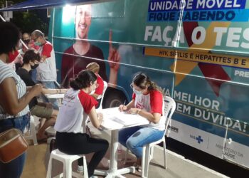 Secretaria de Estado da Saúde abre o Dezembro Vermelho com diversas ações simbólicas, educativas, informativas e testagens junto à população