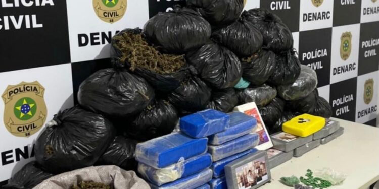 Denarc apreende 48kg de drogas no bairro Industrial