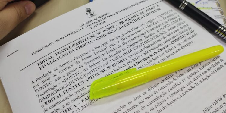 Fapitec lança novo edital voltado à comunicação científica