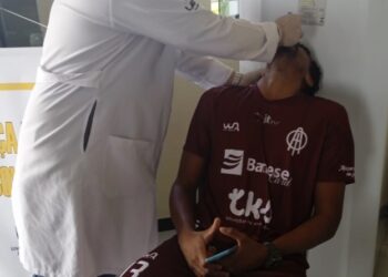 FSF realiza testagem em clubes e seis atletas do Maruinense e cinco do Falcon testam positivo para Covid-19