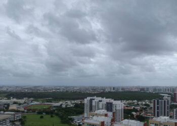 Último fim de semana de janeiro terá predominância de chuvas e tempo nublado