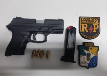 BPRp apreende arma de fogo após confronto em Aracaju