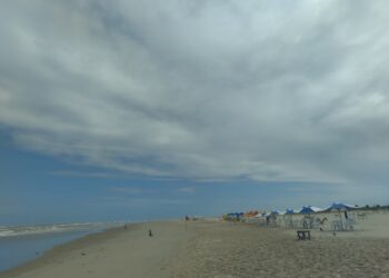 Semana inicia com céu aberto e temperaturas máximas acima dos 30,0°C