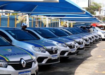 Unidades de polícia de trânsito recebem 22 novas viaturas em convênio com o Detran