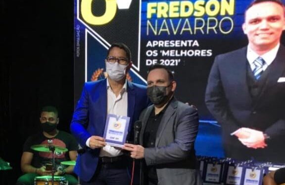 Ricardo Marques recebe o segundo prêmio de ‘Melhor Vereador de Aracaju em 2021’