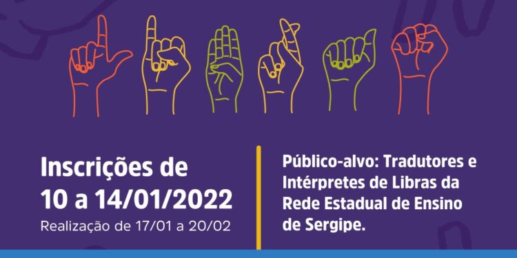 Formação continuada para Tradutores e Intérpretes de Libras está com inscrições abertas