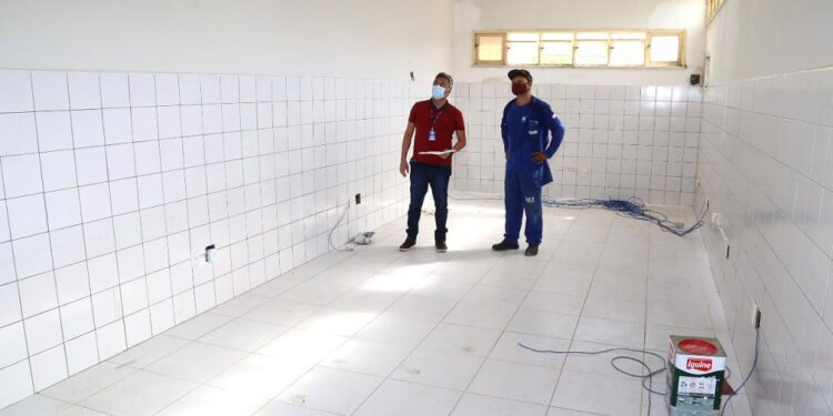 Aracaju prepara Centro de Atendimentos para pacientes com síndromes gripais