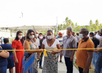Prefeitura de Laranjeiras inaugura seis obras em apenas um dia