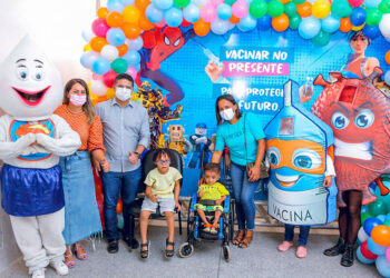 Prefeitura de Lagarto inicia vacinação do público infantil de 5 a 11 anos com comorbidades ou deficiência permanente e quilombolas