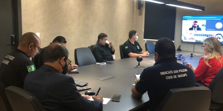 Sinpol/SE e Adepol/SE participam de audiência com o Procurador-chefe do MPT de Sergipe