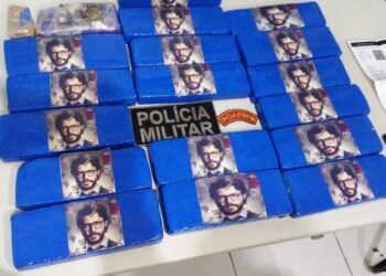 Polícia Militar apreende 19 tabletes de maconha após colisão na BR-101, em Nossa Senhora do Socorro
