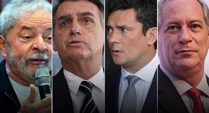 Pesquisa CNT/MDA: Lula lidera, Bolsonaro cresce e Moro cai