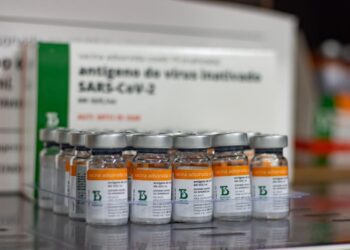 Secretaria de Estado da Saúde recebeu novas doses de Coronavac para aplicação em crianças