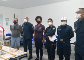 Programa de Vigilância, Prevenção e Controle das IST, HIV/Aids e Hepatites Virais da Secretaria de Estado da Saúde leva informações a policiais militares do trânsito