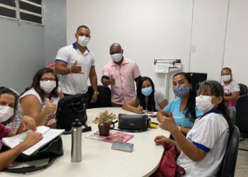 Vereador Binho visita UBS Onésimo Pinto