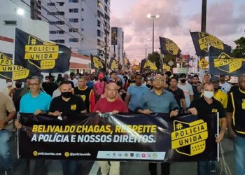 Sem acordo com Governo, Polícia Unida realiza novo ato em Aracaju