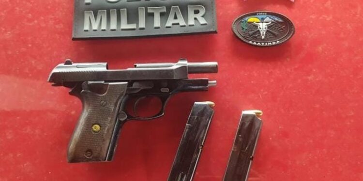 Polícia Militar apreende arma ilegal em Poço Redondo