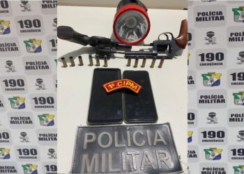 Polícia Militar liberta vigilantes e recupera armas roubadas da Deso em São Cristóvão