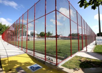 Reurbanização de área esportiva garante lazer e desporto no Santos Dumont