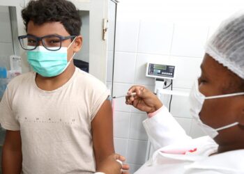 Aracaju já vacinou 50% das crianças de 5 a 11 anos contra covid