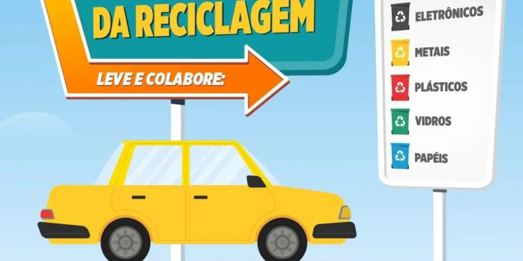 Prefeitura de Simão Dias promove 1º Drive Thru da Reciclagem no próximo sábado, 2