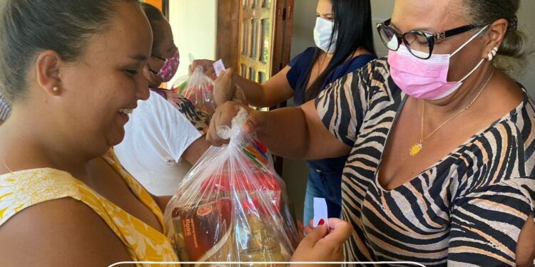 Prefeitura de Pirambu realiza mais uma entrega de cestas básicas do programa “Cesta de Todos”