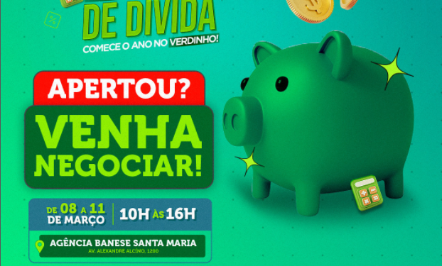 Feirões do Banese Card oferecem vantagens para negociar dívidas com o cartão