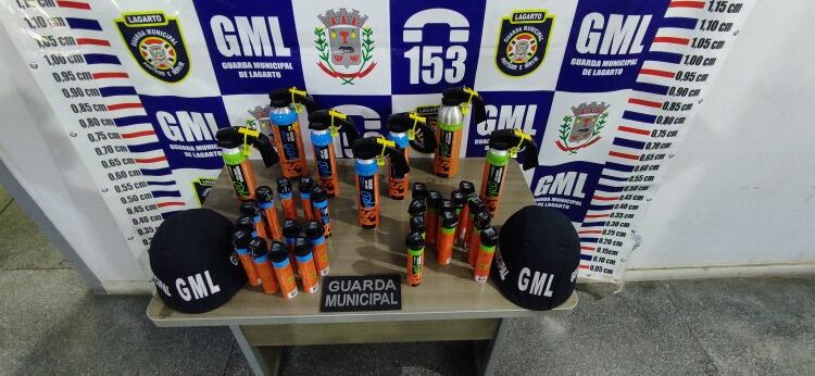 Prefeitura de Lagarto investe em mais segurança com a compra de equipamentos não letais para a GML