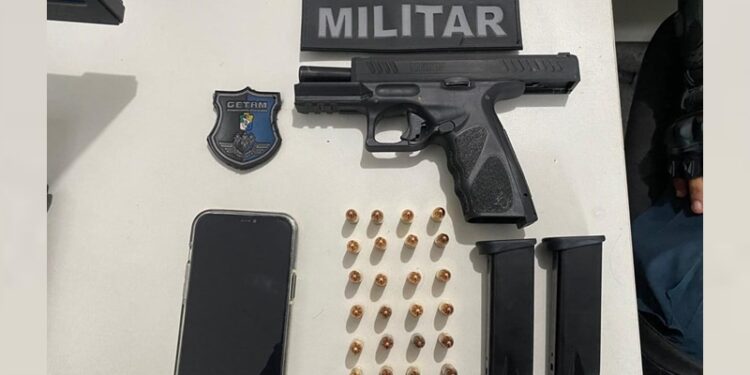 Polícia Militar apreende arma de fogo em Aracaju