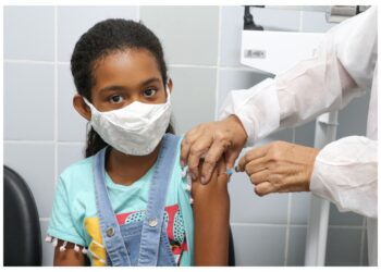 Sergipe ultrapassa marca de 182 mil doses aplicadas contra à Covid-19 no público infantil