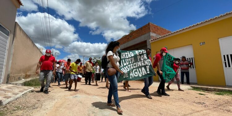 Sergipe Pode Mais acompanha mobilização popular por falta de água no Sertão de Sergipe