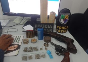 Polícia Militar apreende armas e drogas no Conjunto Marcos Freire III