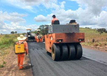 Obras da reestruturação da Rodovia SE-170, entre Campo do Brito e Lagarto, prosseguem aceleradas