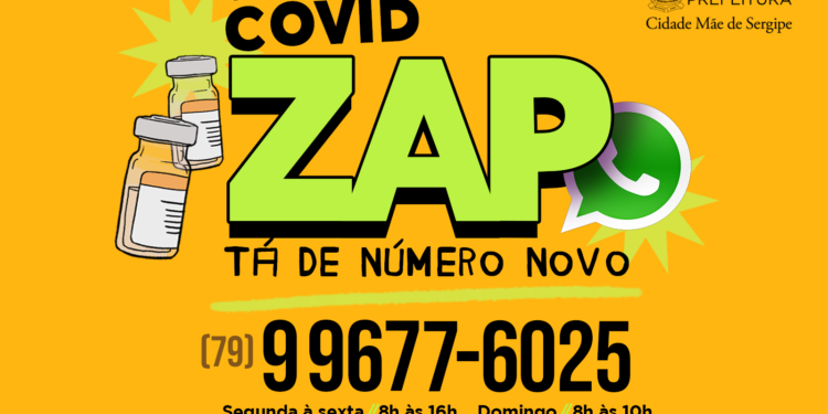 Confira o novo zap do Monitoramento Covid de São Cristóvão