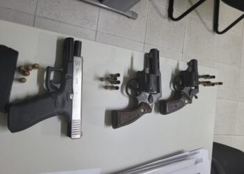 Polícia Militar apreende três armas e munições na Grande Aracaju