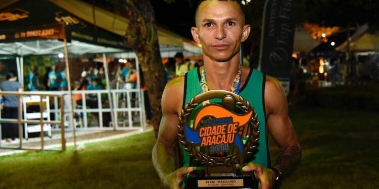 Corrida Cidade de Aracaju: com quatro meses de treino, gari é o 2º sergipano nos 24 km