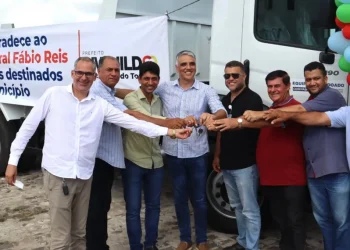 Município de Salgado é beneficiado com uma caçamba