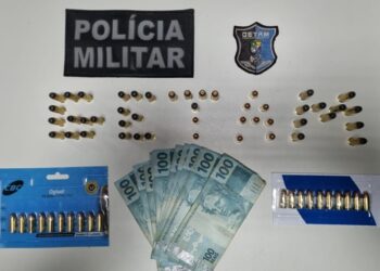 PM prende homem por porte ilegal de munições