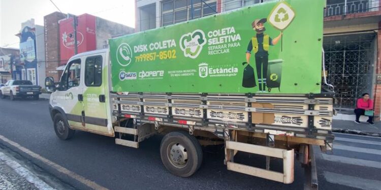 Em quase 3 anos, Cooperativa de Reciclagem de Estância coletou mais de 600 toneladas de materiais das ruas e empresas da cidade