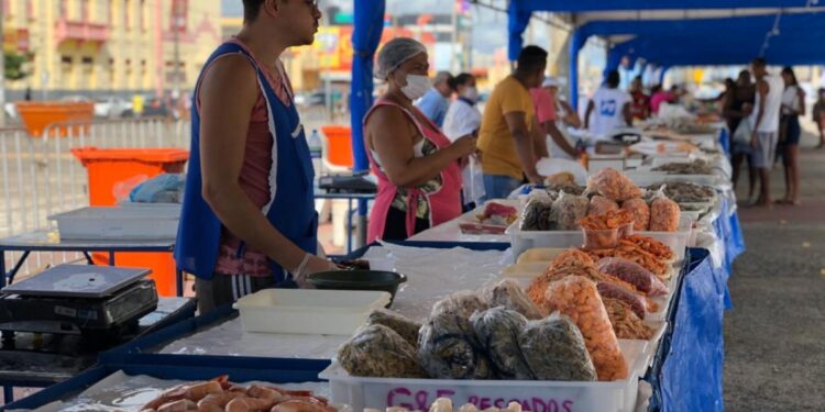 Feira de Pescados acontece nesta semana em Aracaju e será realizada em três pontos da capital
