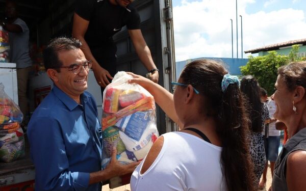 Prefeitura de Itabaiana distribui duas mil cestas básicas e dois mil peixes