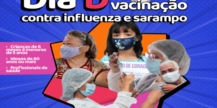 São Cristóvão promove dia D de vacina contra influenza e sarampo neste sábado (30)