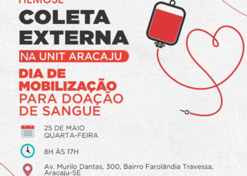 Hemose leva coleta de sangue para Unit campus Farolândia